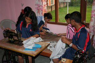 Sewing class
